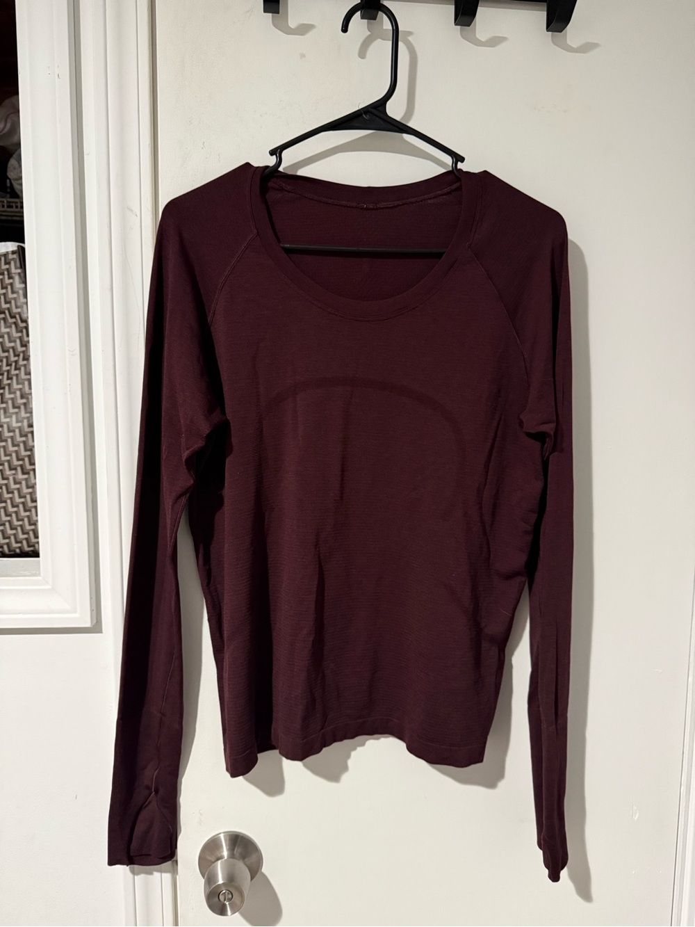Lululemon Swiftly Tech Long Sleeve 2.0 waist length - Goodnight Plum